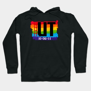 Utah Gay Marriage Date Hoodie